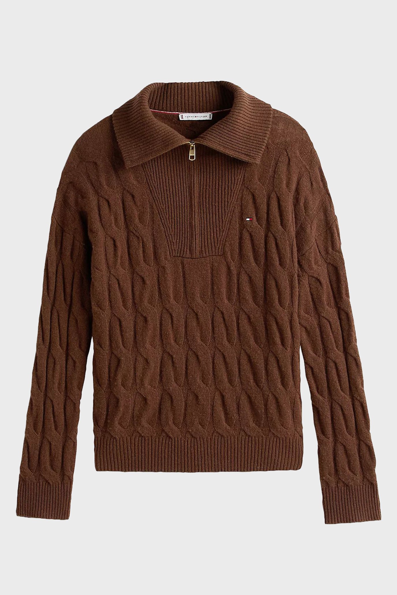 Свитер SOFT WOOL CABLE 1 2 ZIP LS SWT 5