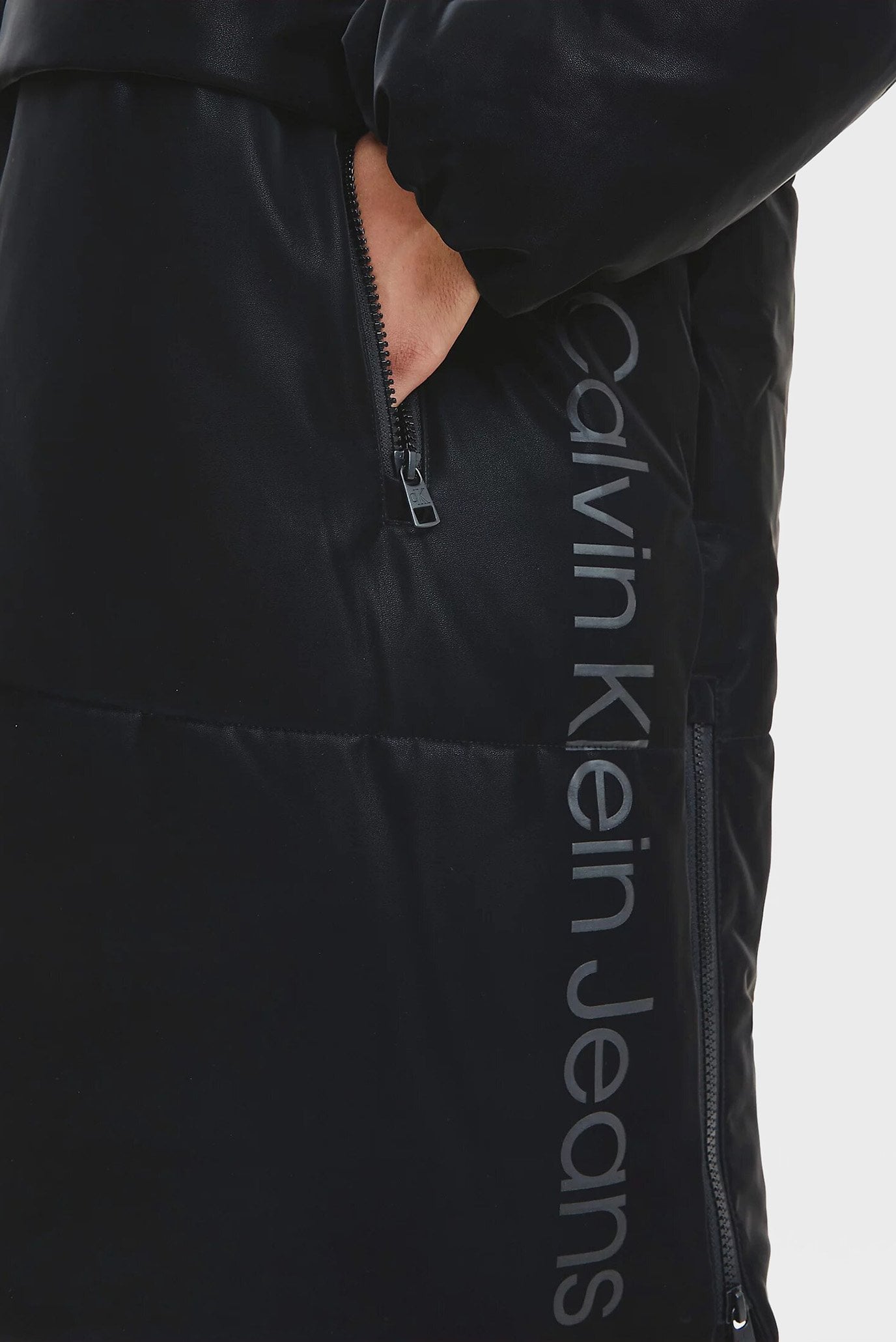 Куртка демисезонная FAUX SUEDE OVERSIZED PUFFER 4