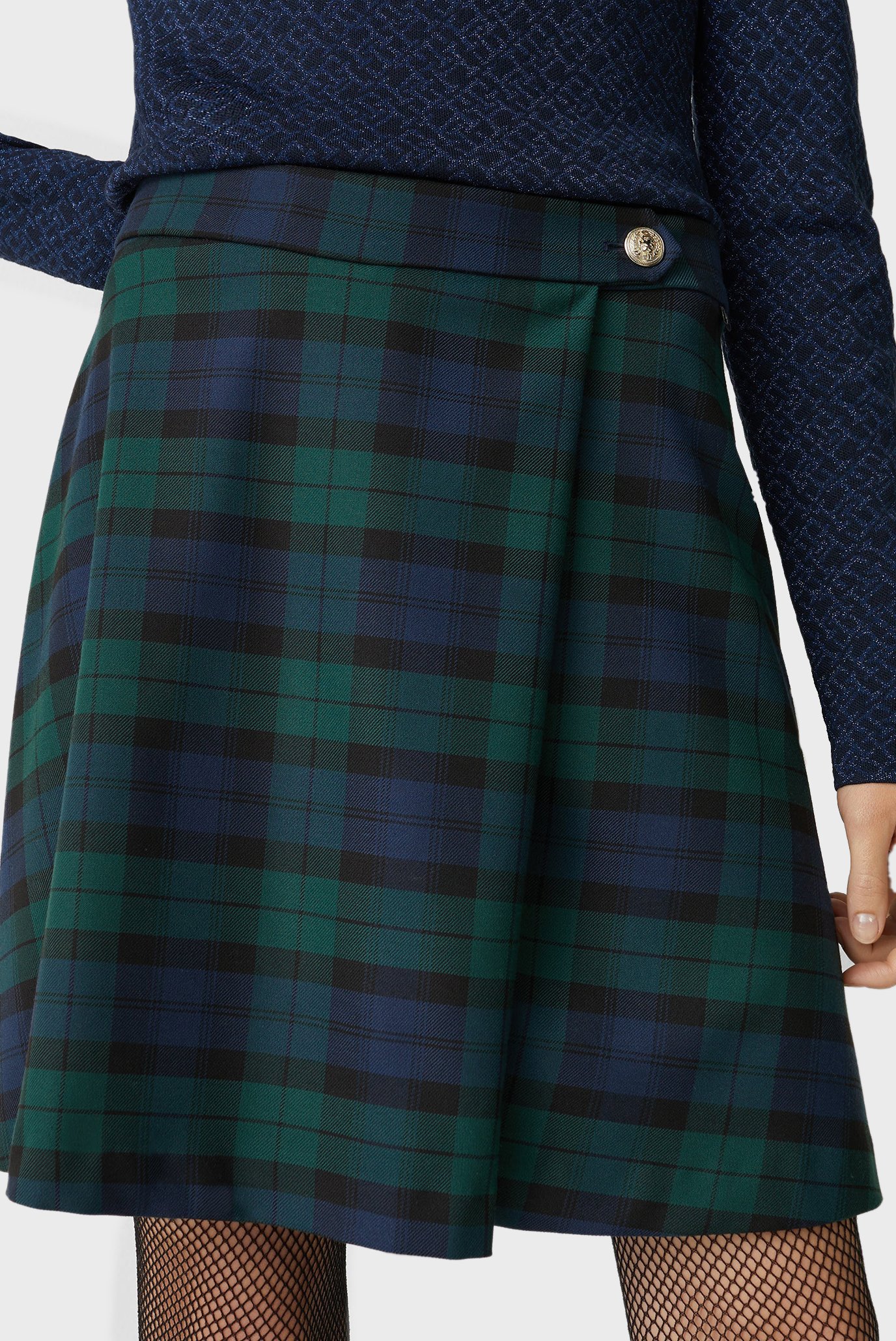 Женская юбка в клетку Y D VIS BLEND TARTAN 5