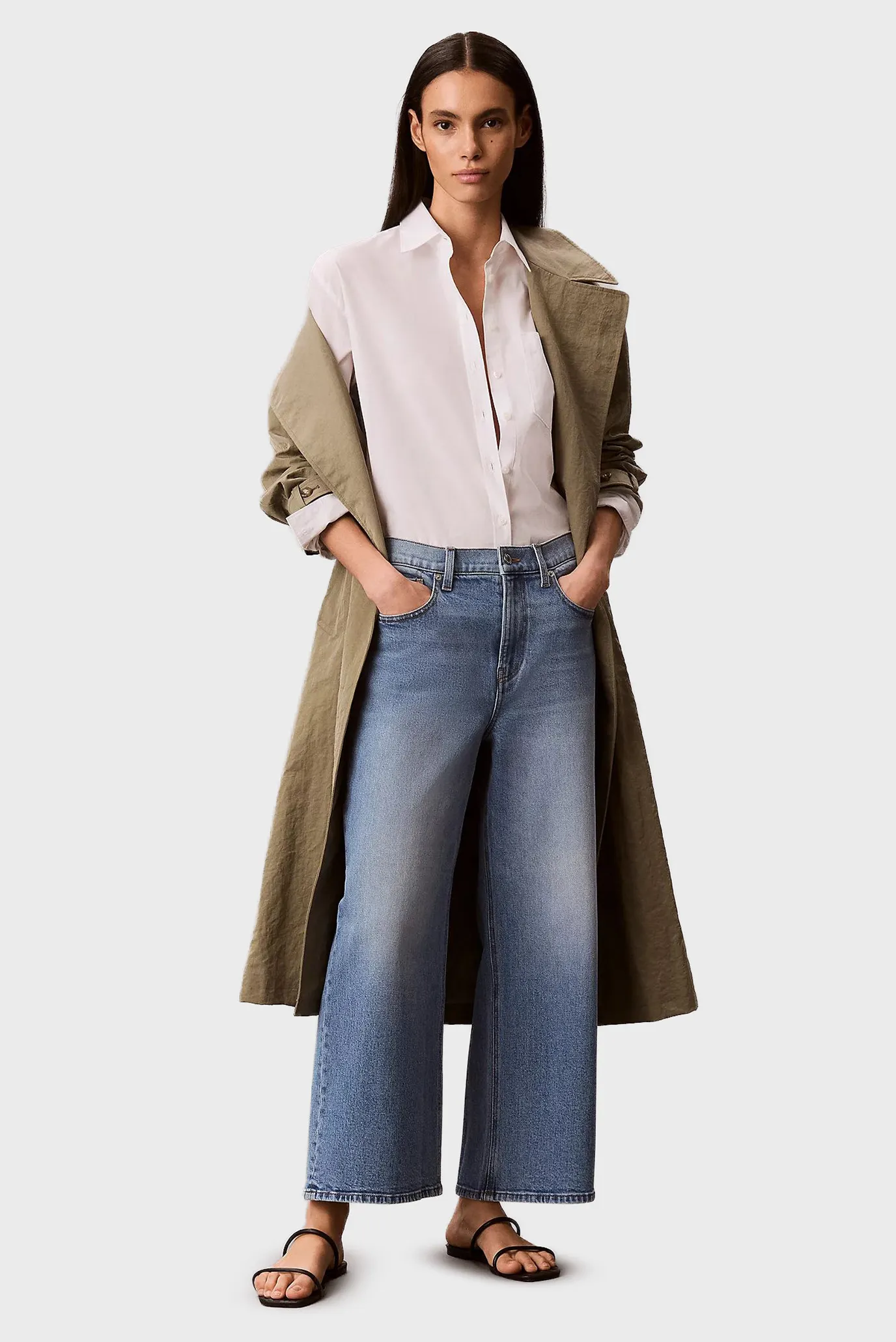 Рубашка COTTON POPLIN RELAXED SHIRT 2