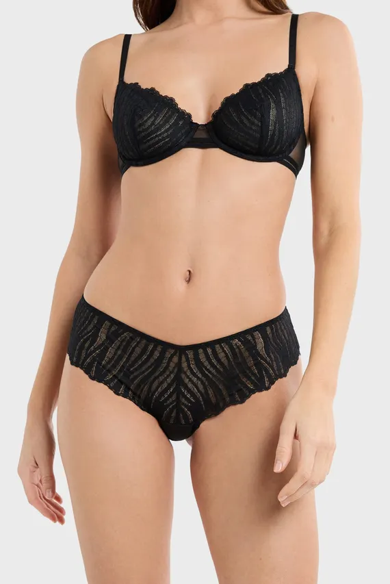 Трусики с вышивкой/ONYX - SHORTY Etam