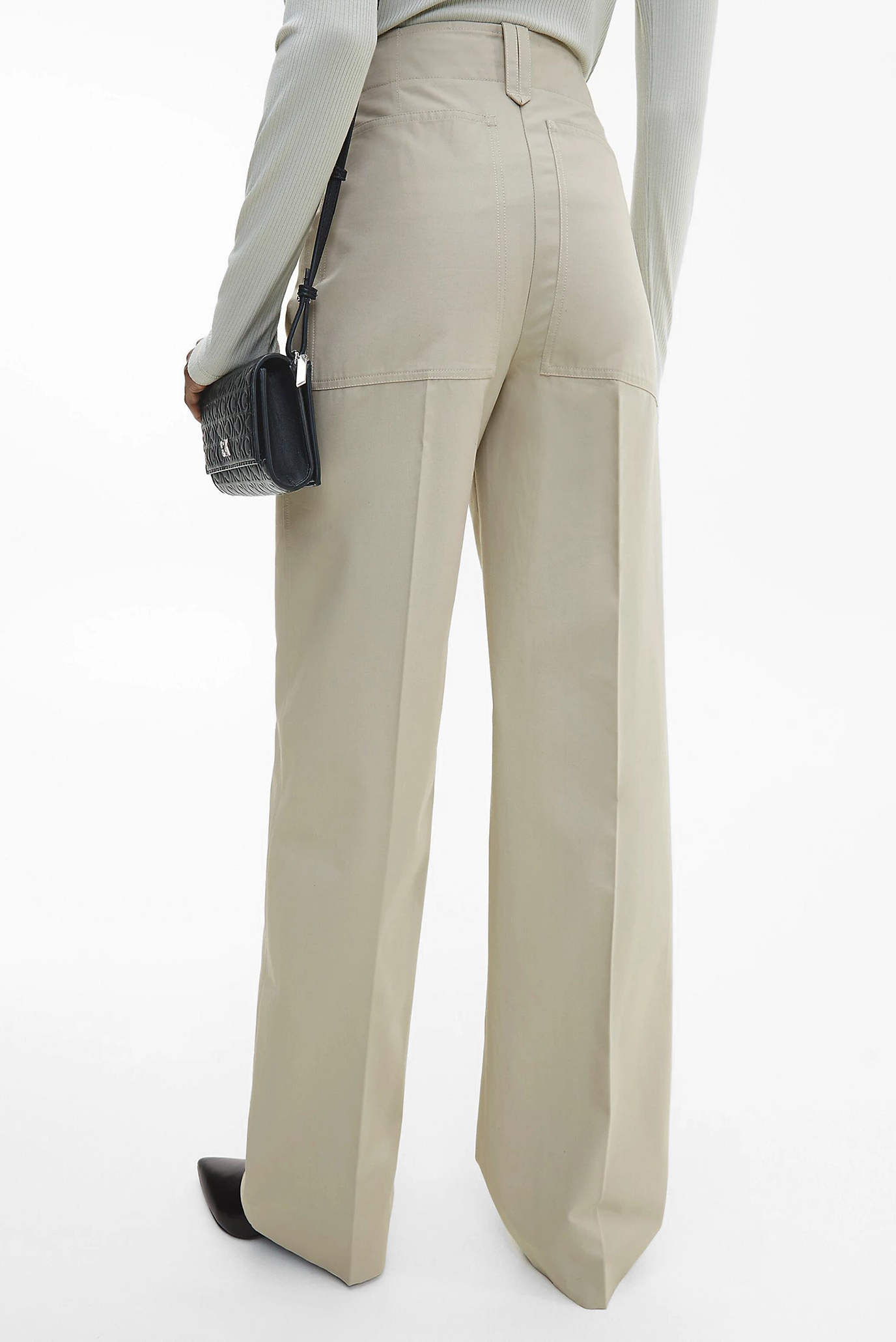 Женские бежевые брюки UTILITY STRAIGHT 7