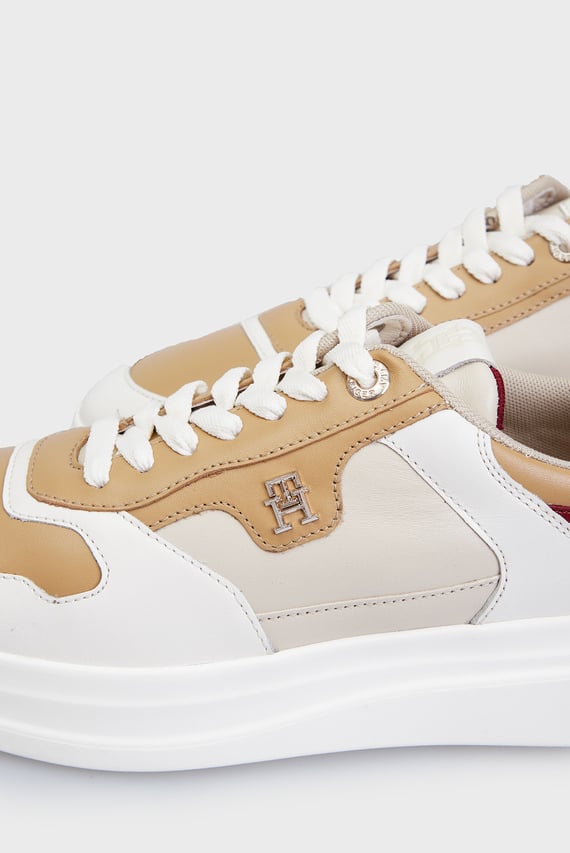 Женские кожаные сникерсы LUX POINTY COURT SNEAKER
