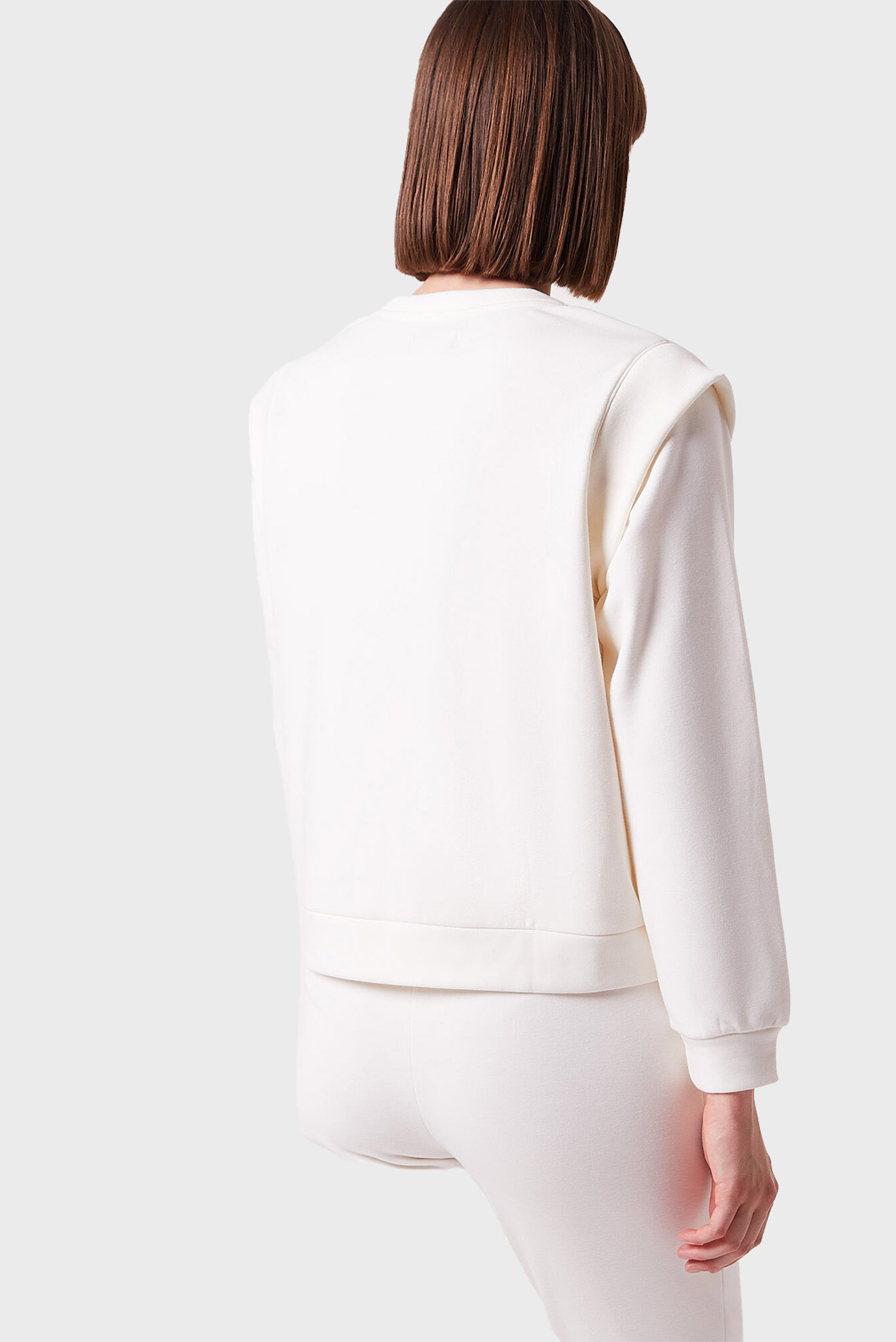 Женский белый свитшот BUNJI 2