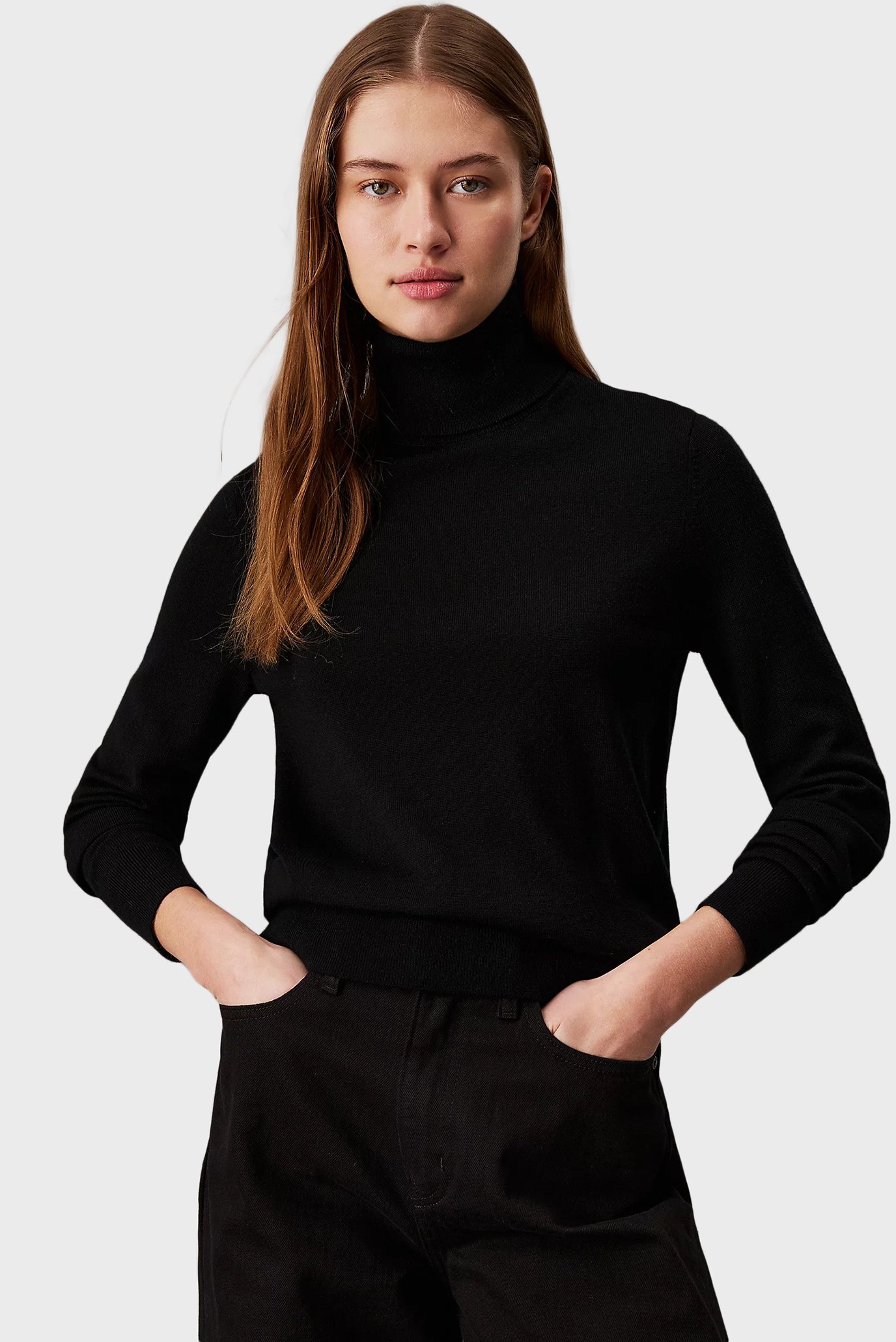 Свитер/MERINO WOOL ROLL-NECK SWEATER 1