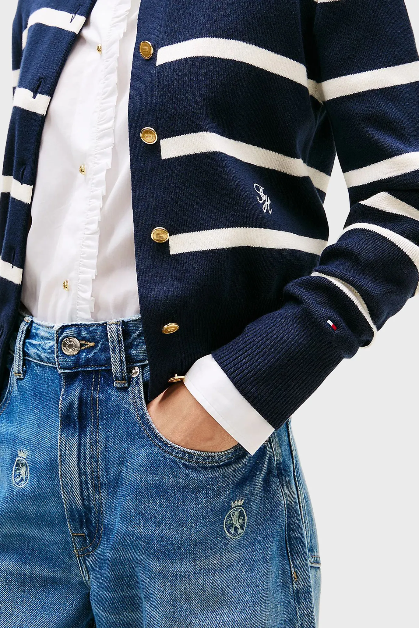 Кардиган CO FULL NEEDLE C-NK CARDI 4