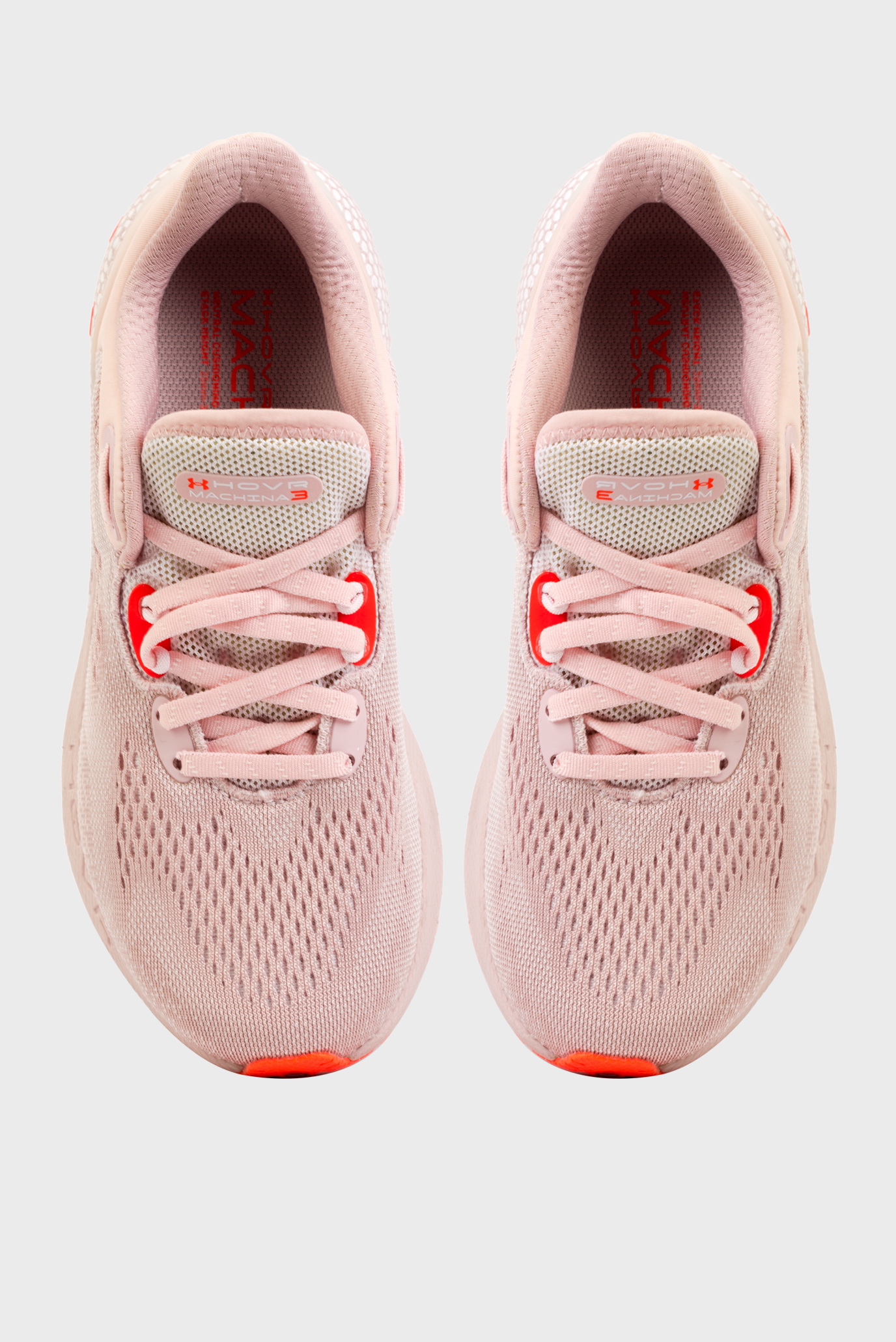 Женские пудровые кроссовки UA W HOVR Machina 3 4
