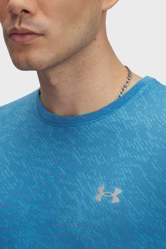 Футболка/UA LAUNCH CAMO SHORTSLEEVE