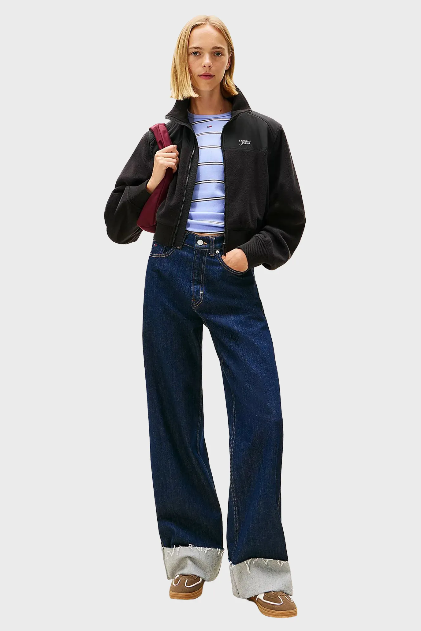 Реглан TJW FABRIC MIX FLEECE ZIP THRU 2