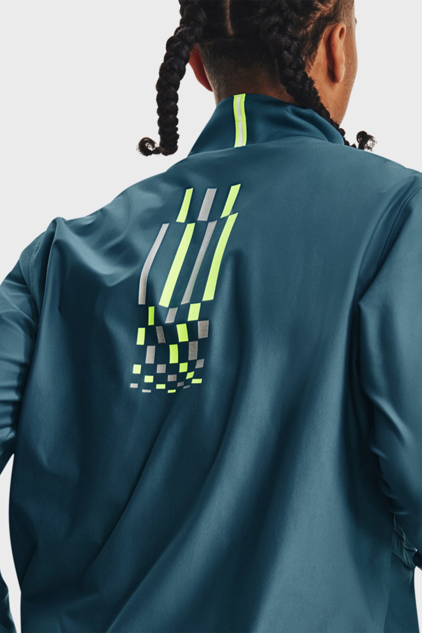 Мужской синий анорак UA RUN ANYWHERE PULLOVER 4