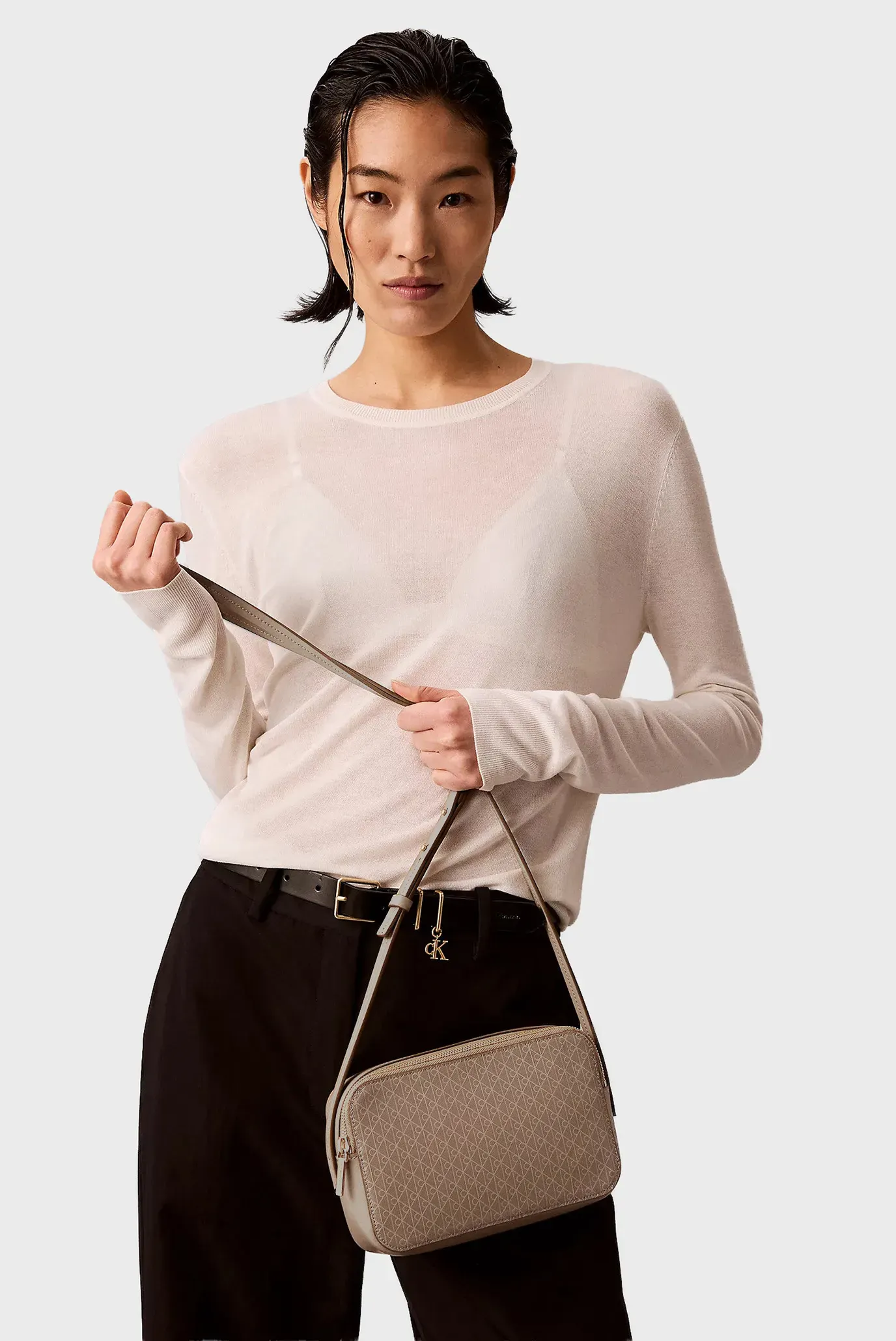 Сумка/EMBLEM AOP ELONGATED CAMERA BAG 2