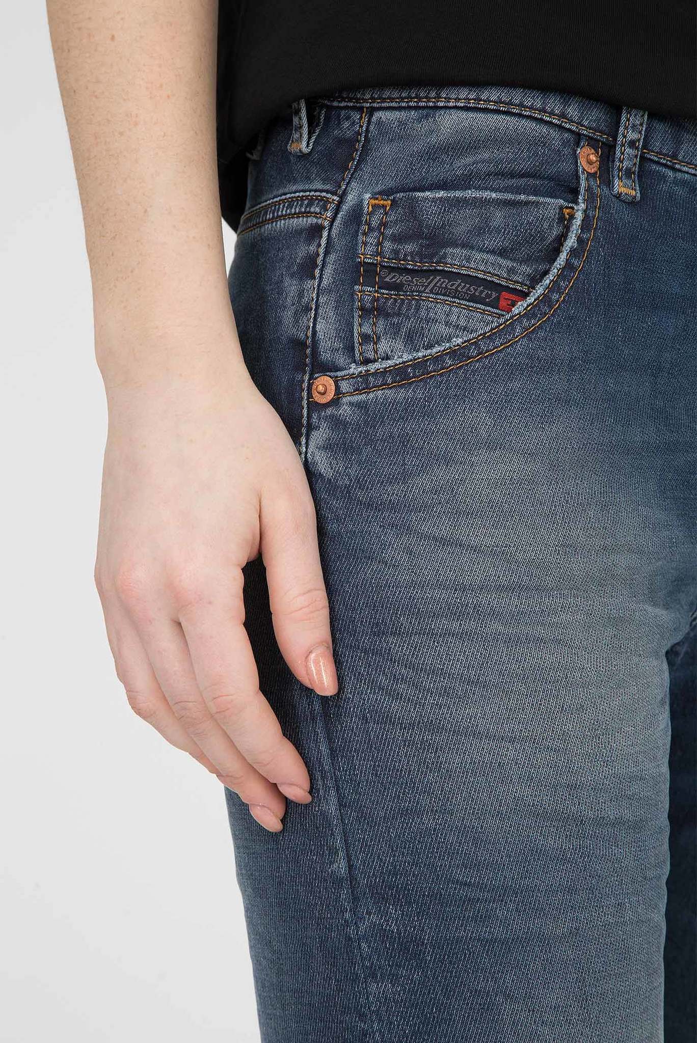 Женские синие джинсы KRAILEY-B-NEDiesel Женские синие джинсы KRAILEY-B-NE 4