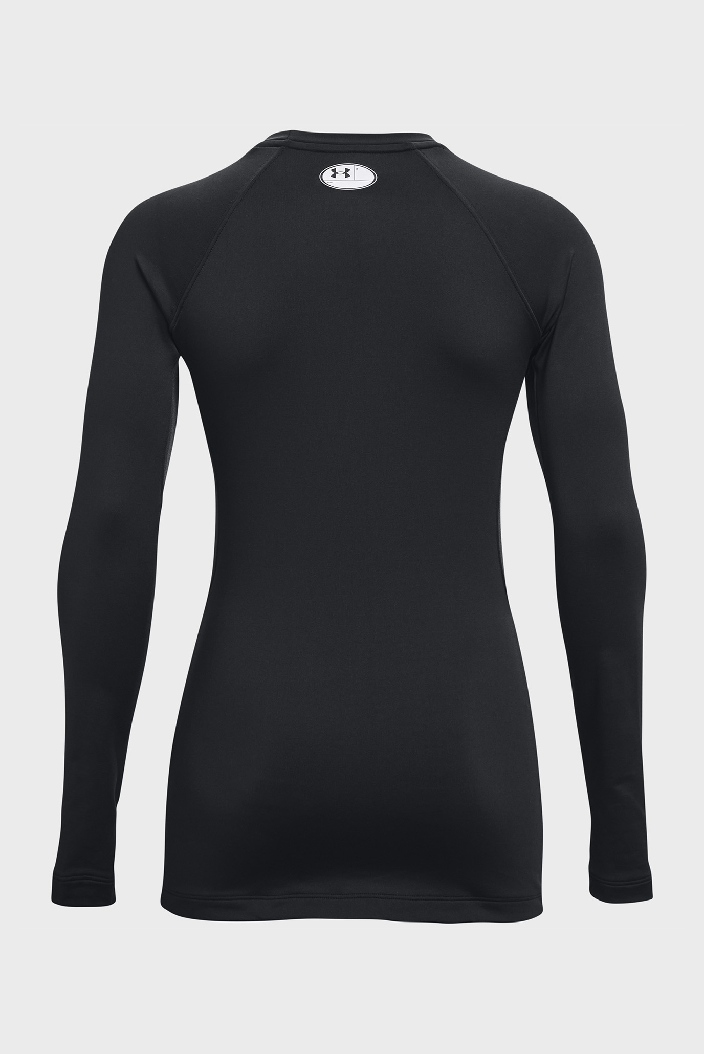 Женский черный лонгслив UA CG Authentics Crew 6
