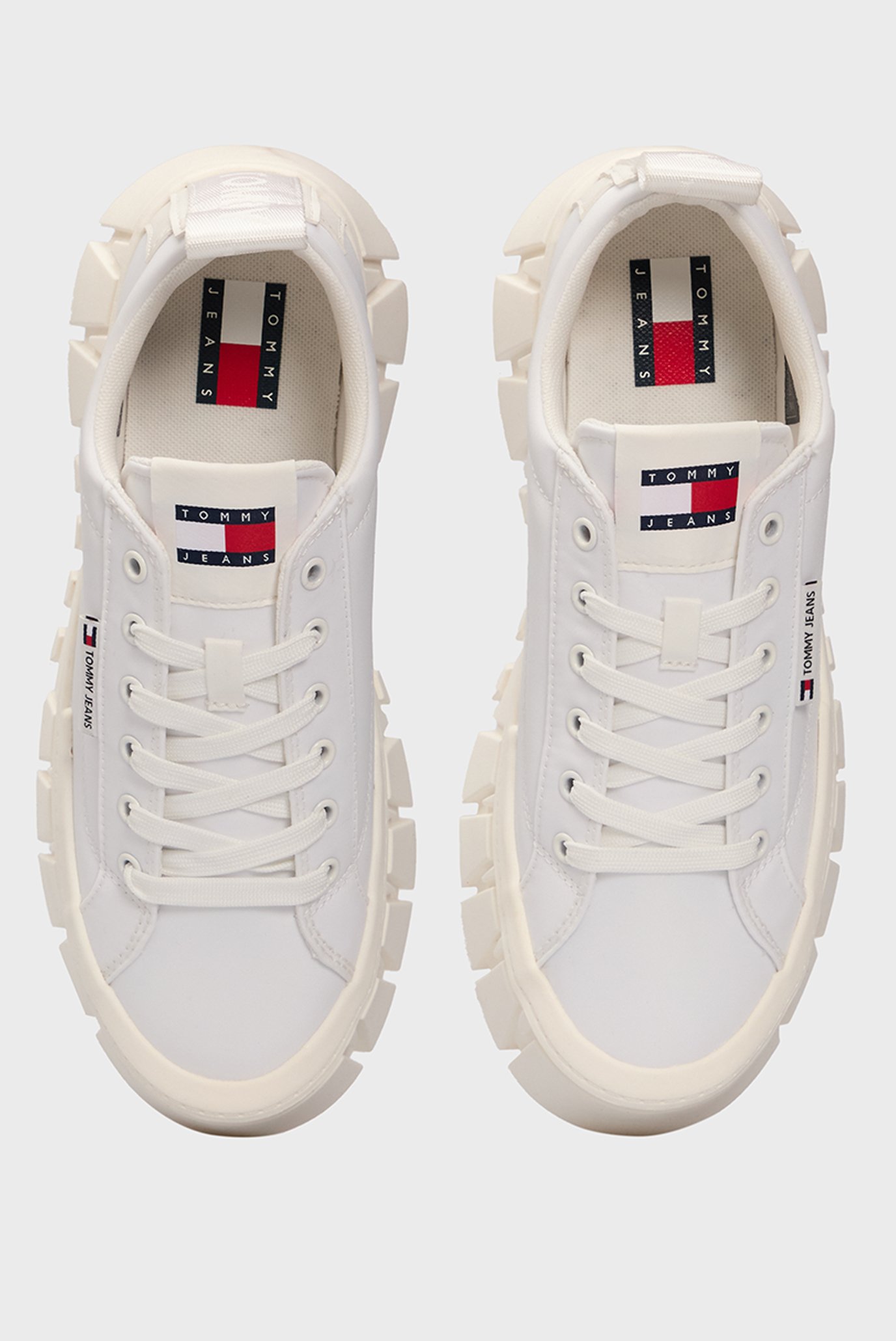 Женские белые сникерсы TJW FLATFORM SNEAKERTommy Jeans Женские белые сникерсы TJW FLATFORM SNEAKER 4