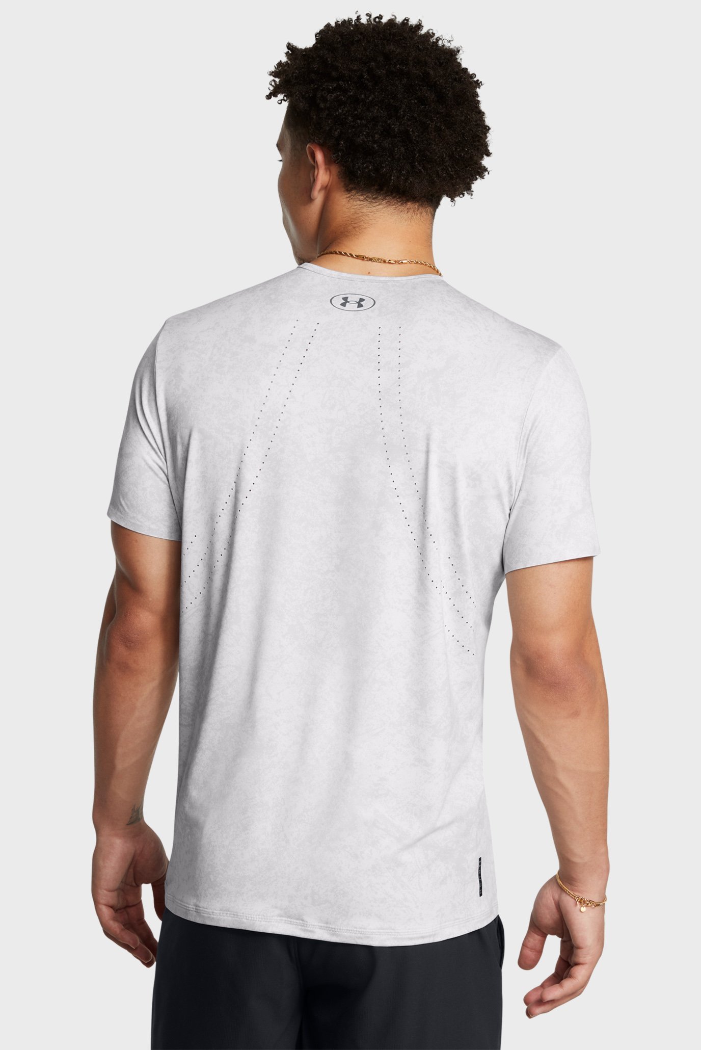 Мужская светло-серая футболка Vanish Elite Vent Prtd SS 2