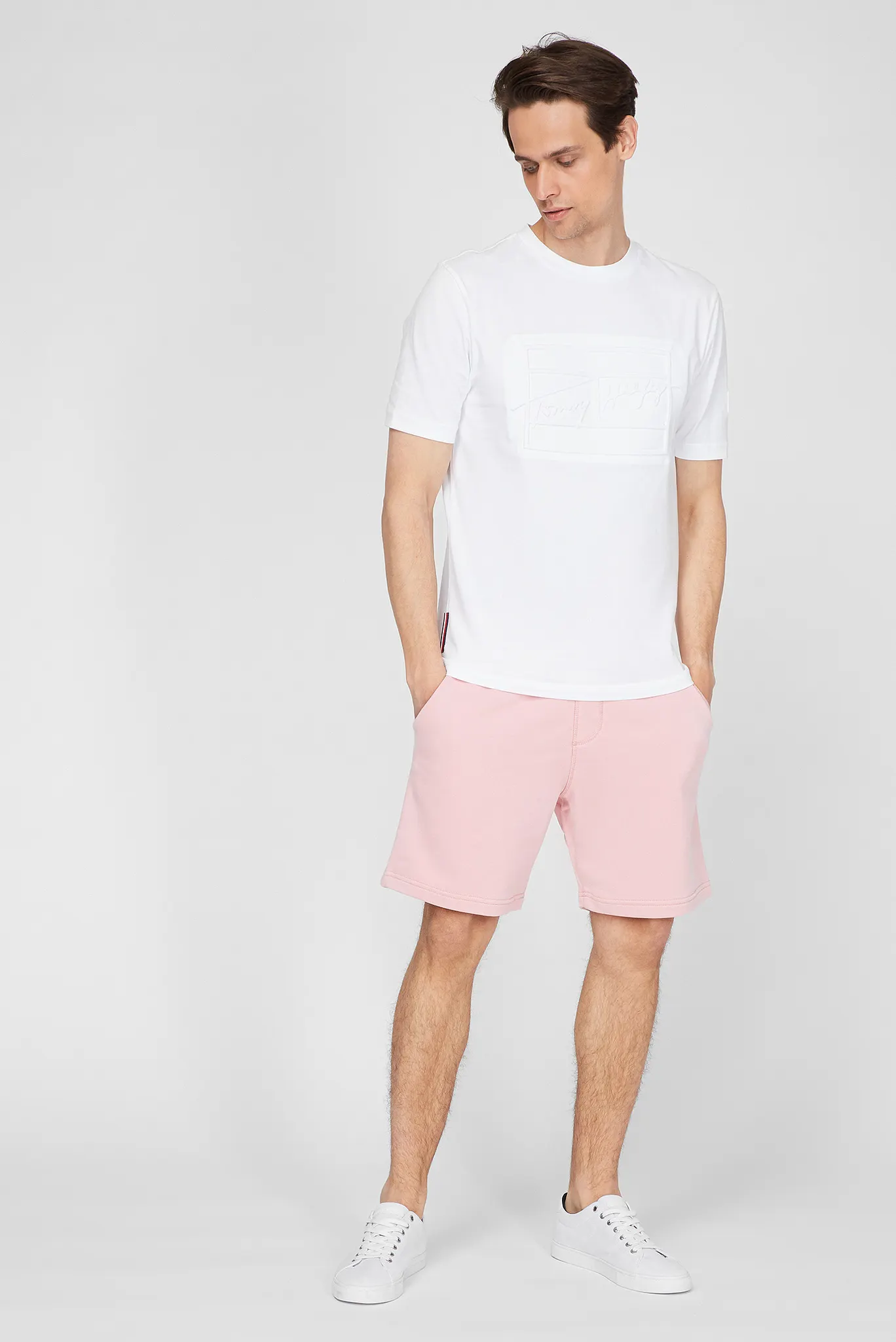 Мужские розовые шорты 2