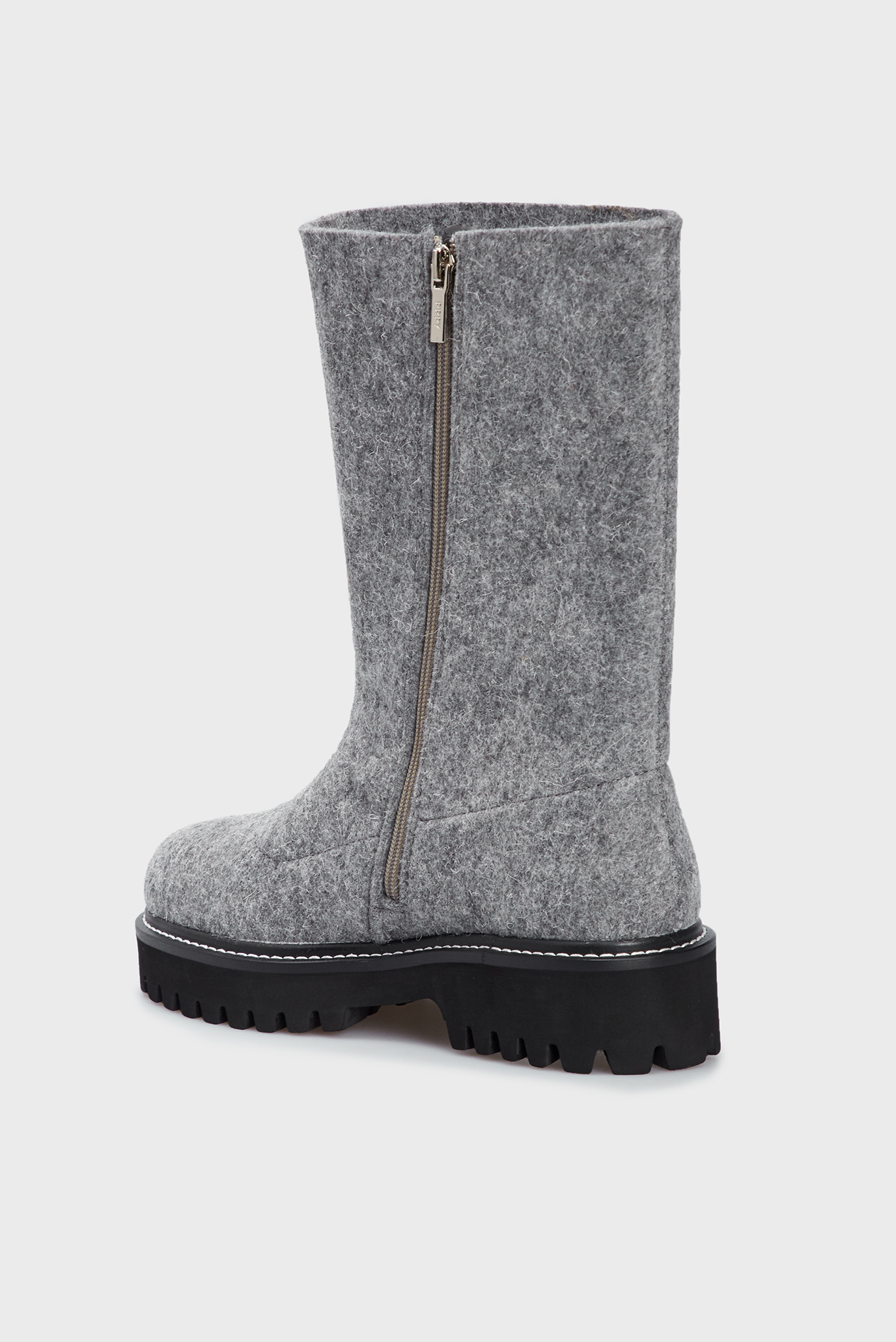 Женские серые сапоги Alisa 10