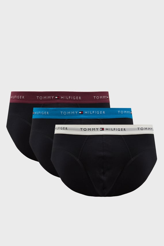 Мужские темно-синие брифы (3 шт) BRIEF Tommy Hilfiger Мужские темно-синие брифы (3 шт) BRIEF Tommy Hilfiger