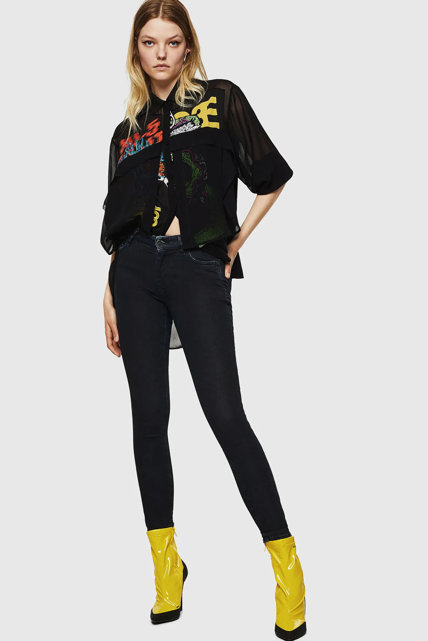 Джинсы/SLANDY L.32 PANTALONI 2