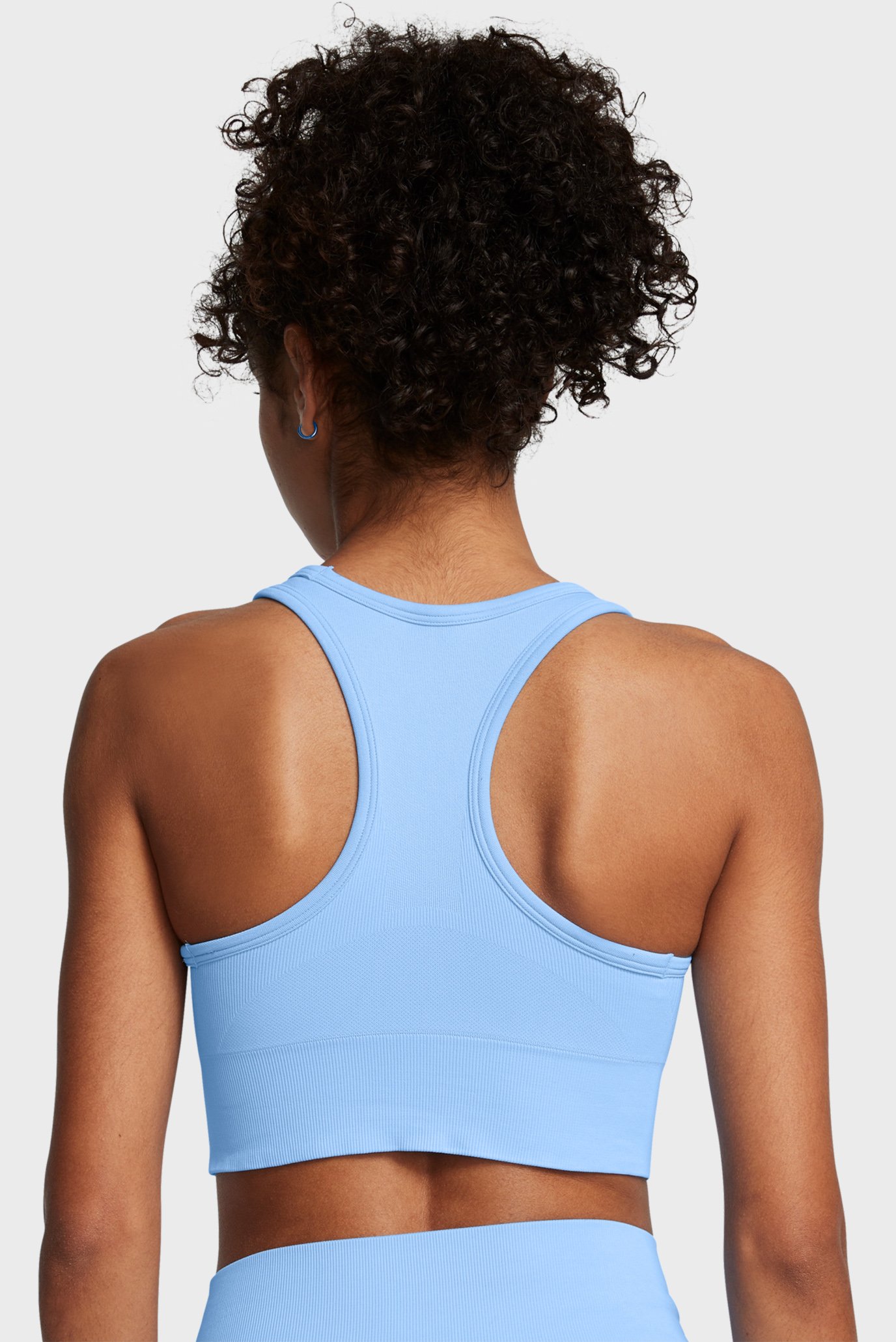 Женский голубой топ Vanish Seamless Mid Bra 2