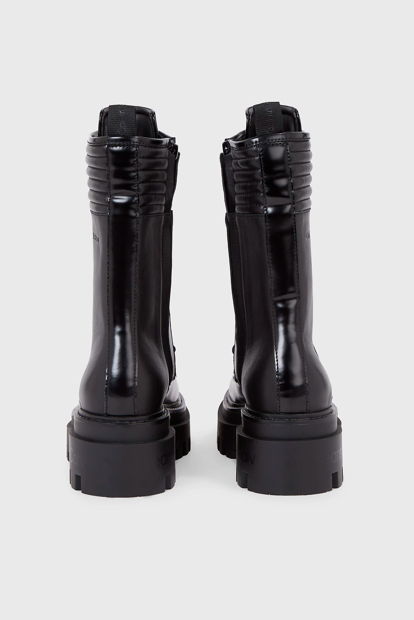 Ботинки/FLATFORM KNEE BOOT LACEUP LTH WN 4