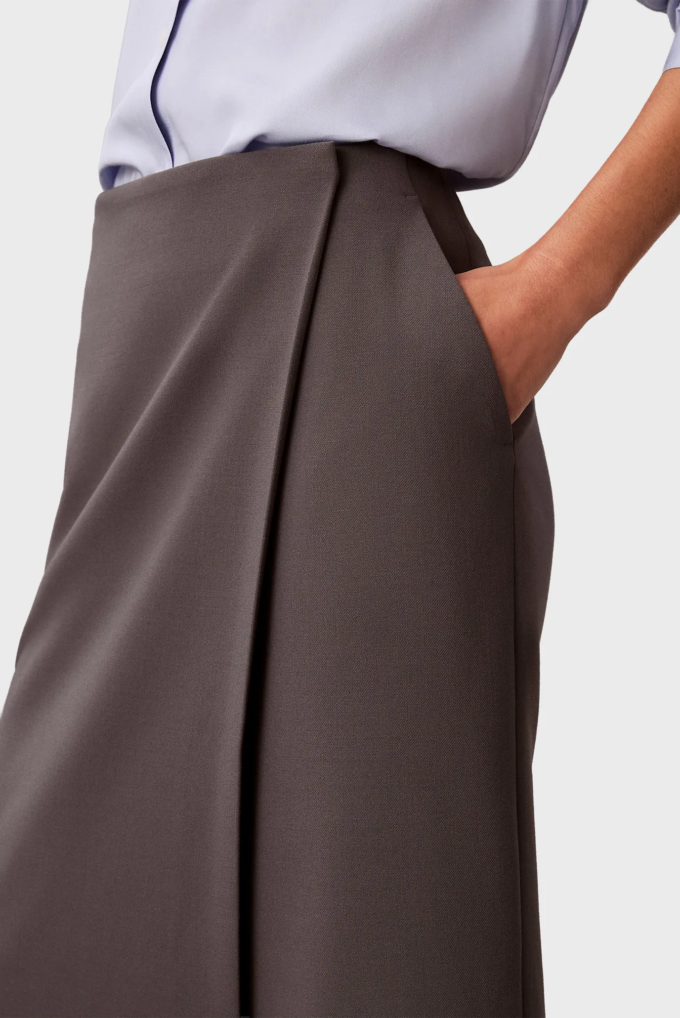 Юбка STRETCH SUITING MIDI SKIRT 5