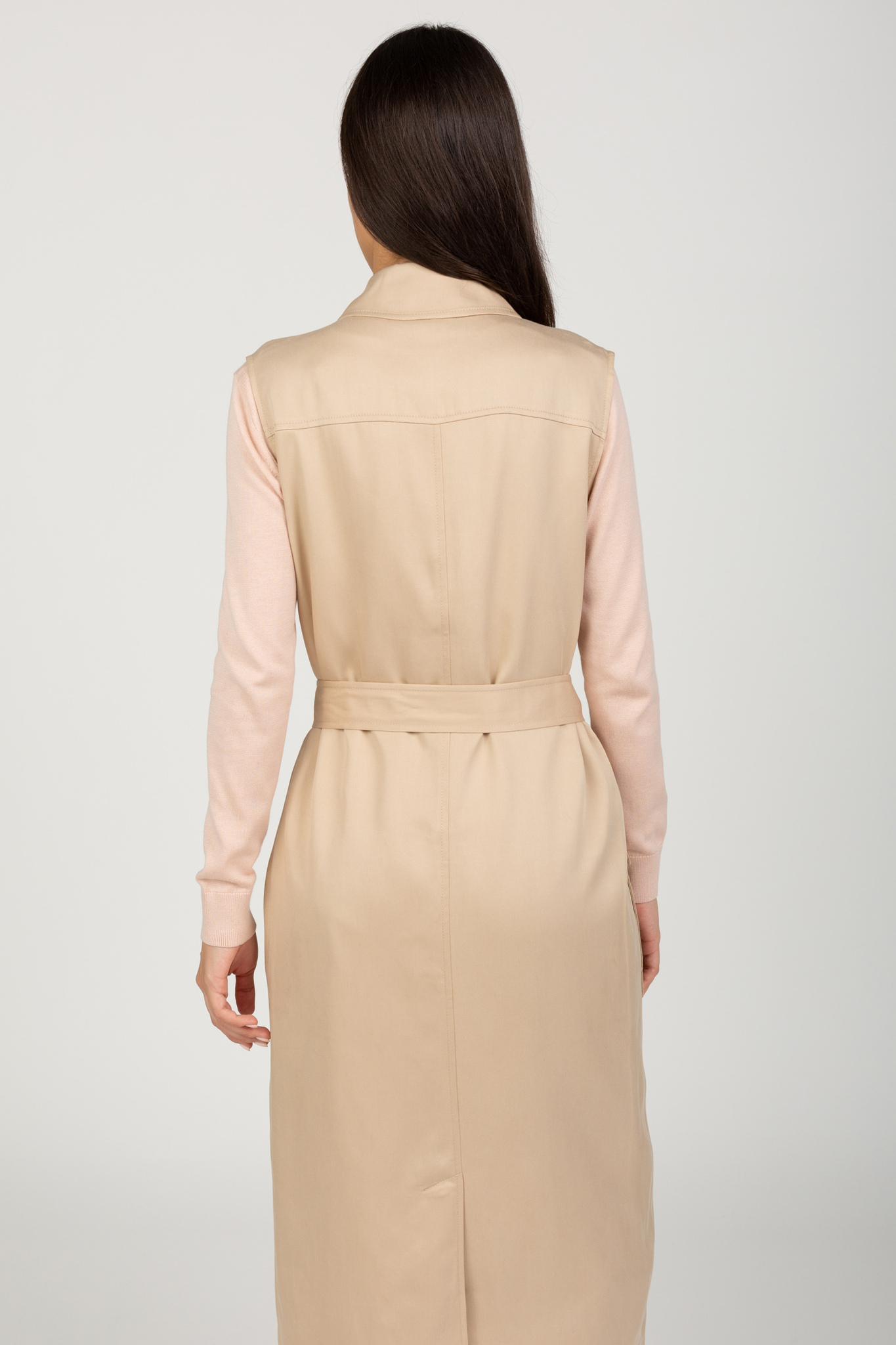 Пальто UTILITY TENCEL SLEEVELESS TRENCH 4