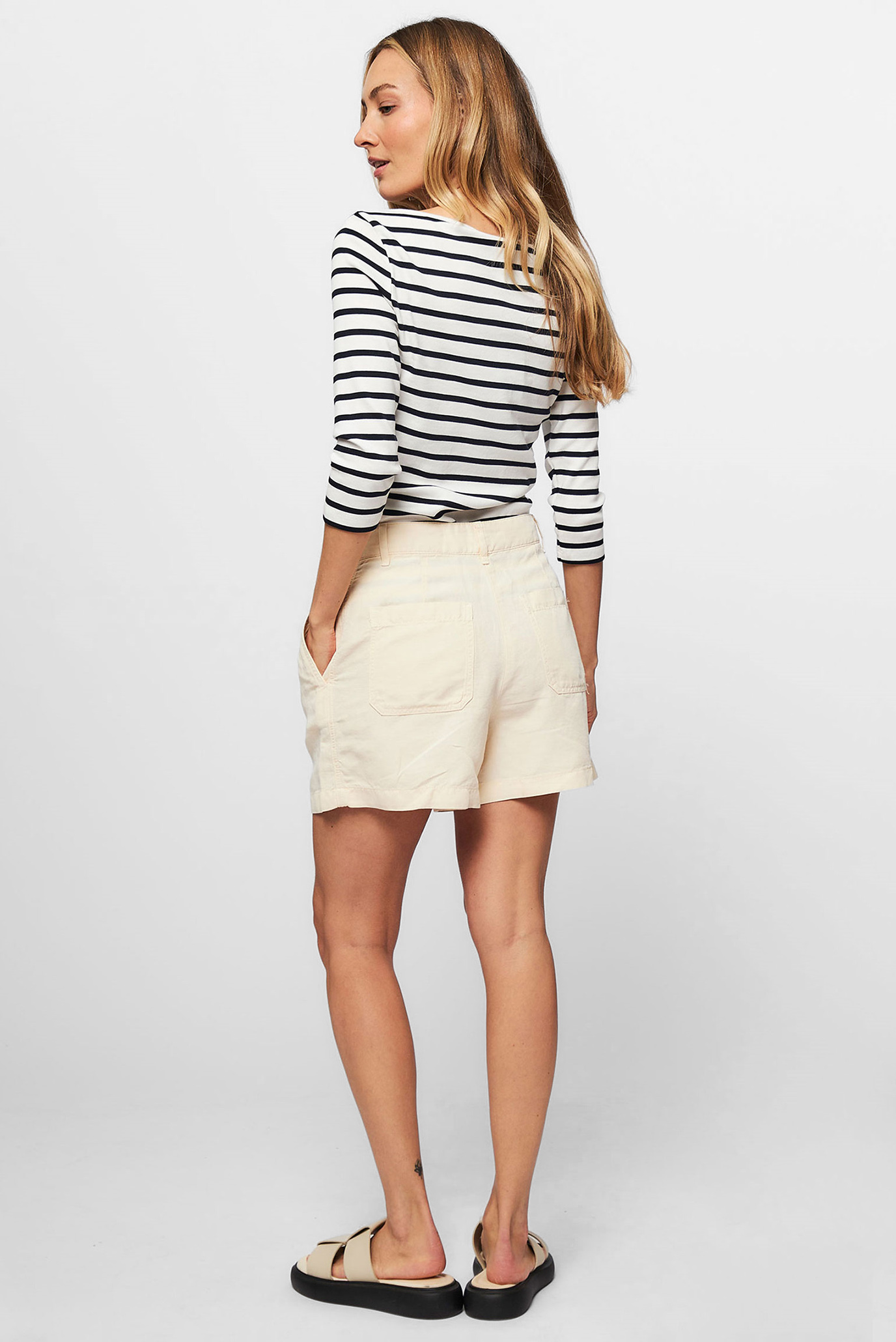 Шорты COTTON LINEN SHORT 4