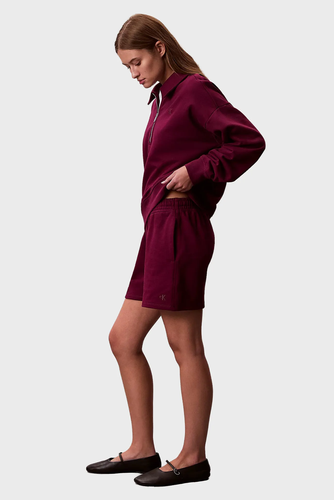 Свитшот LS ARCHIVE TERRY 1 4 ZIP POLO SW 3