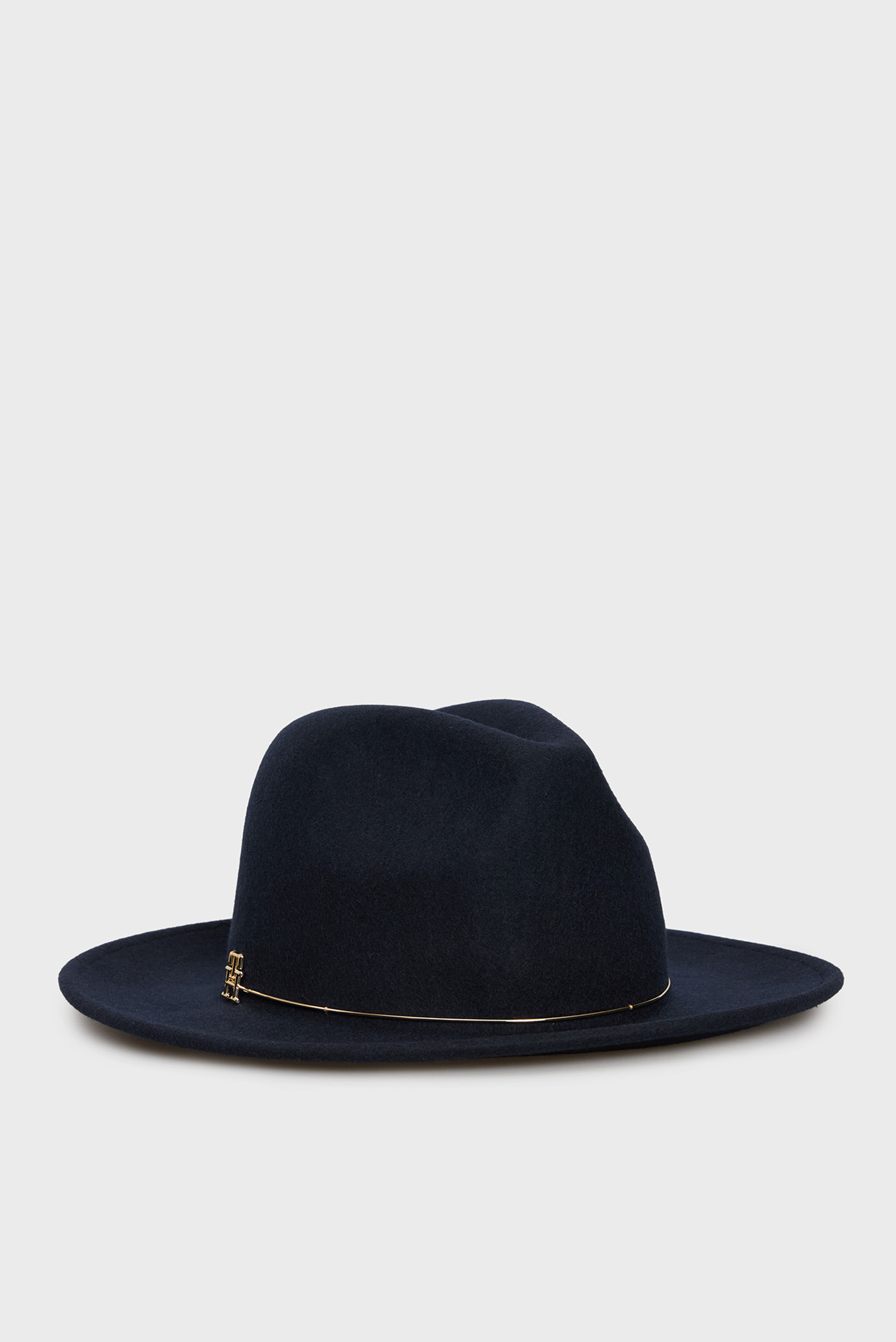 Женская темно-синяя шерстяная шляпа TH NAVAL FEDORA 3