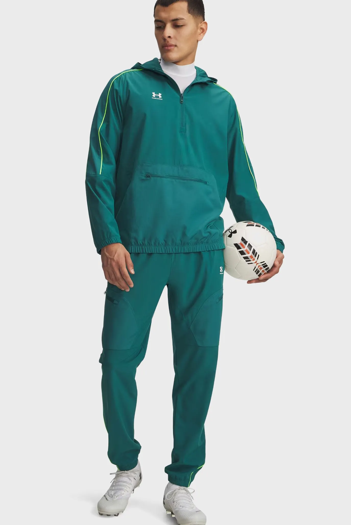 Штаны спортивные UA M Challenger Warm-Up Pnt-GRN 2