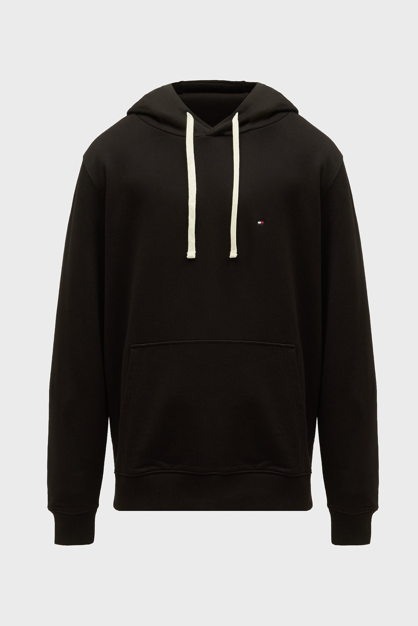 Мужское черное худи ESSENTIAL TERRYTommy Hilfiger Мужское черное худи ESSENTIAL TERRY 5