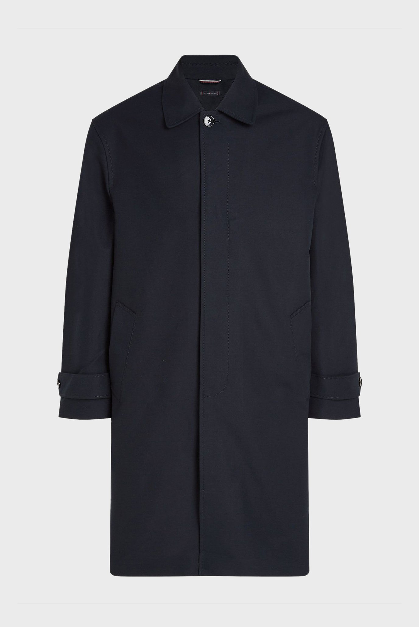 Мужское темно-синее пальто 5