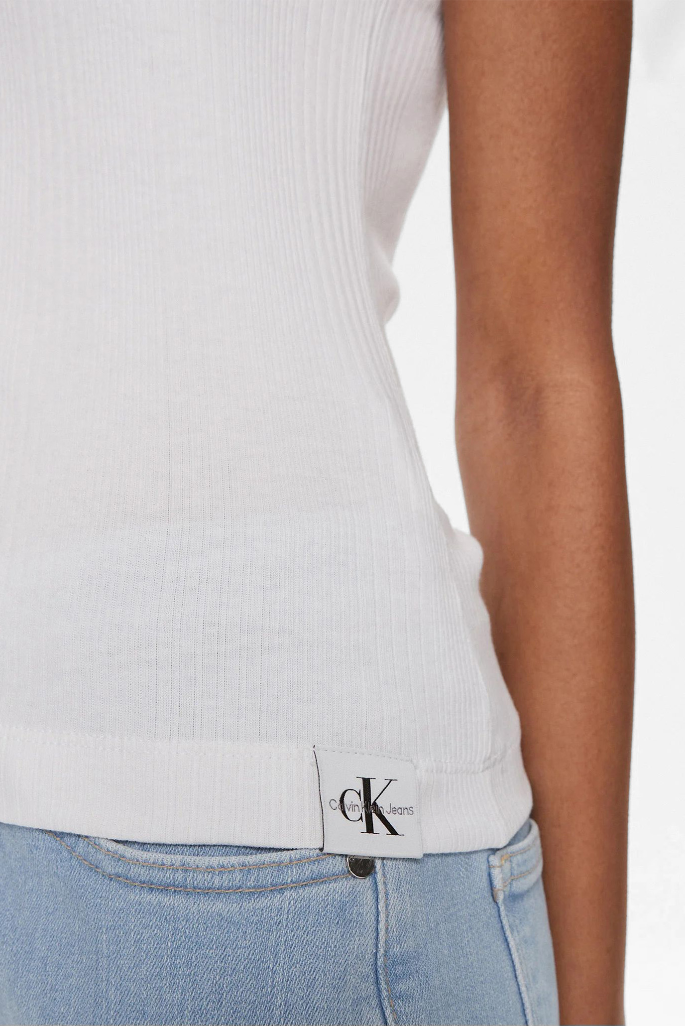 Майка VARIEGATED RIB WOVEN TAB TANK 5