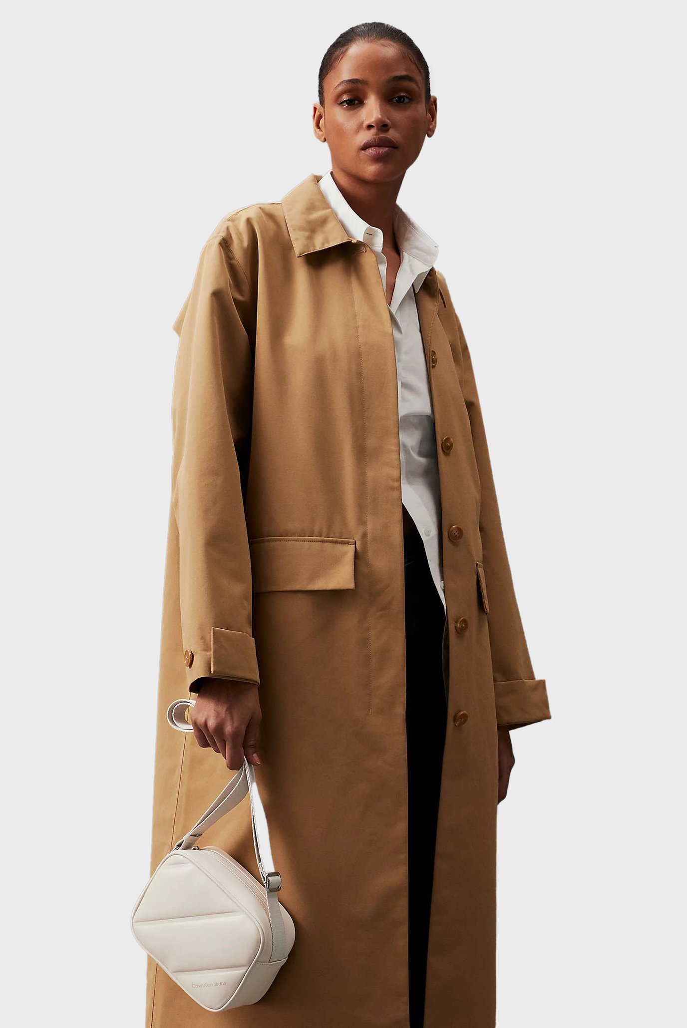 Женская белая сумка QUILTED CAMERABAG18 6