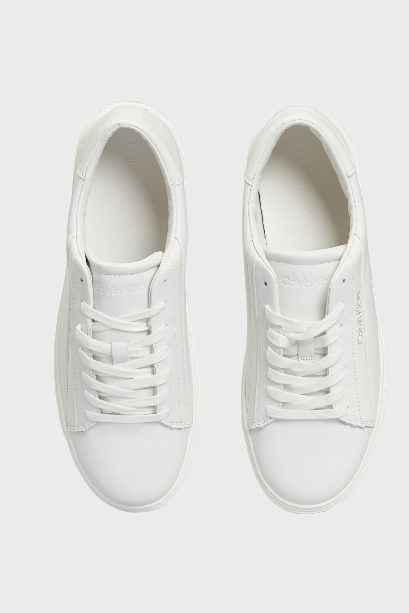 Мужские белые кожаные сникерcы LOW TOP LACE UP LTH 4