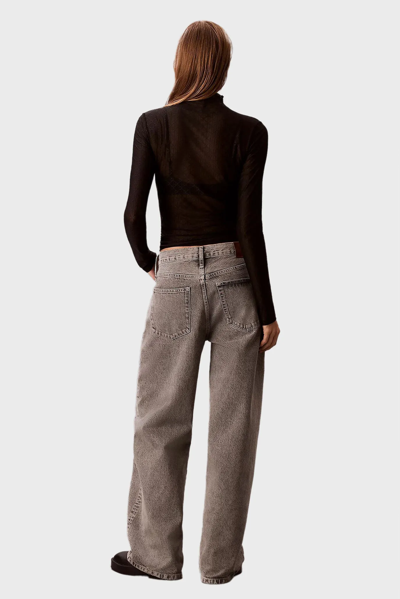 Джинсы THE WIDE LEG GREY STERLING 3