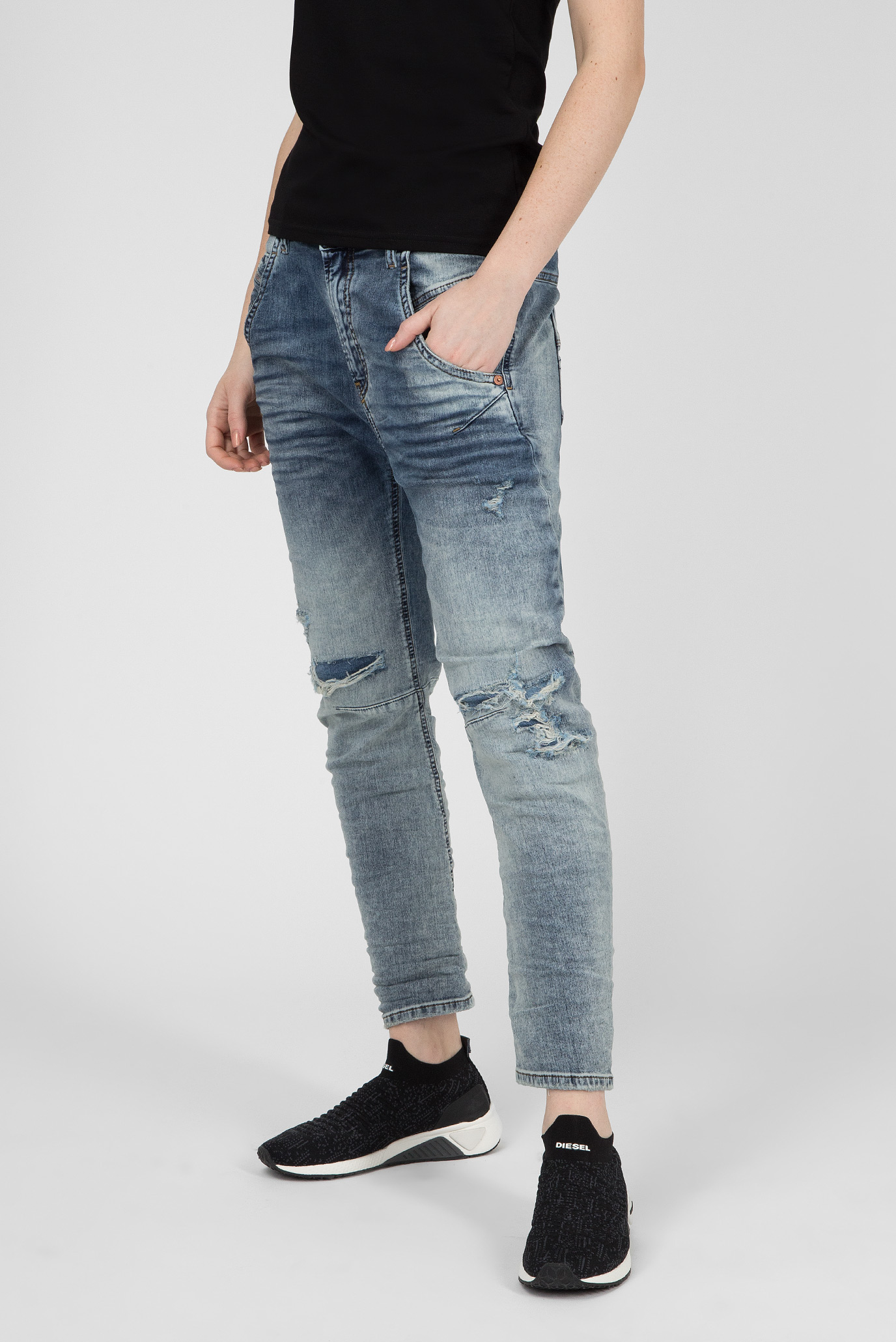 Женские синие джинсы FAYZA-NE 2