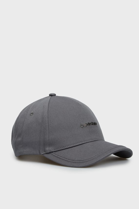 Мужская серая кепка METAL LETTERING BB CAP