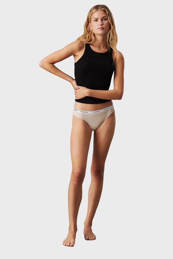 Женские бежевые трусики BIKINI