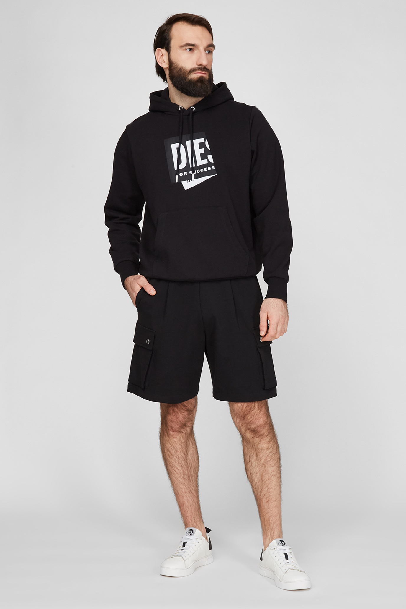 Мужские черные шорты P-PRONE 10