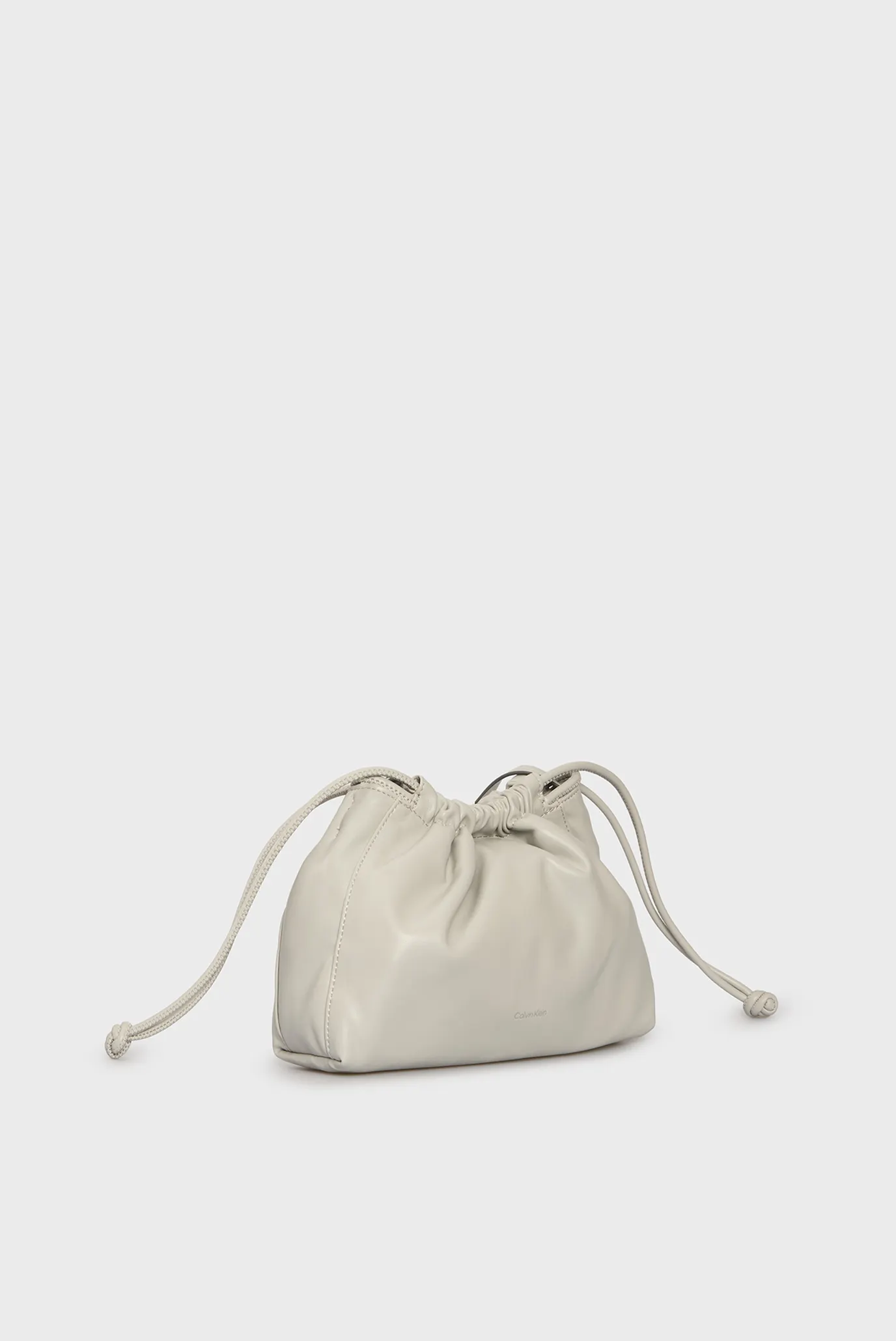 Женская серая сумка DRAWSTRING BAG 3