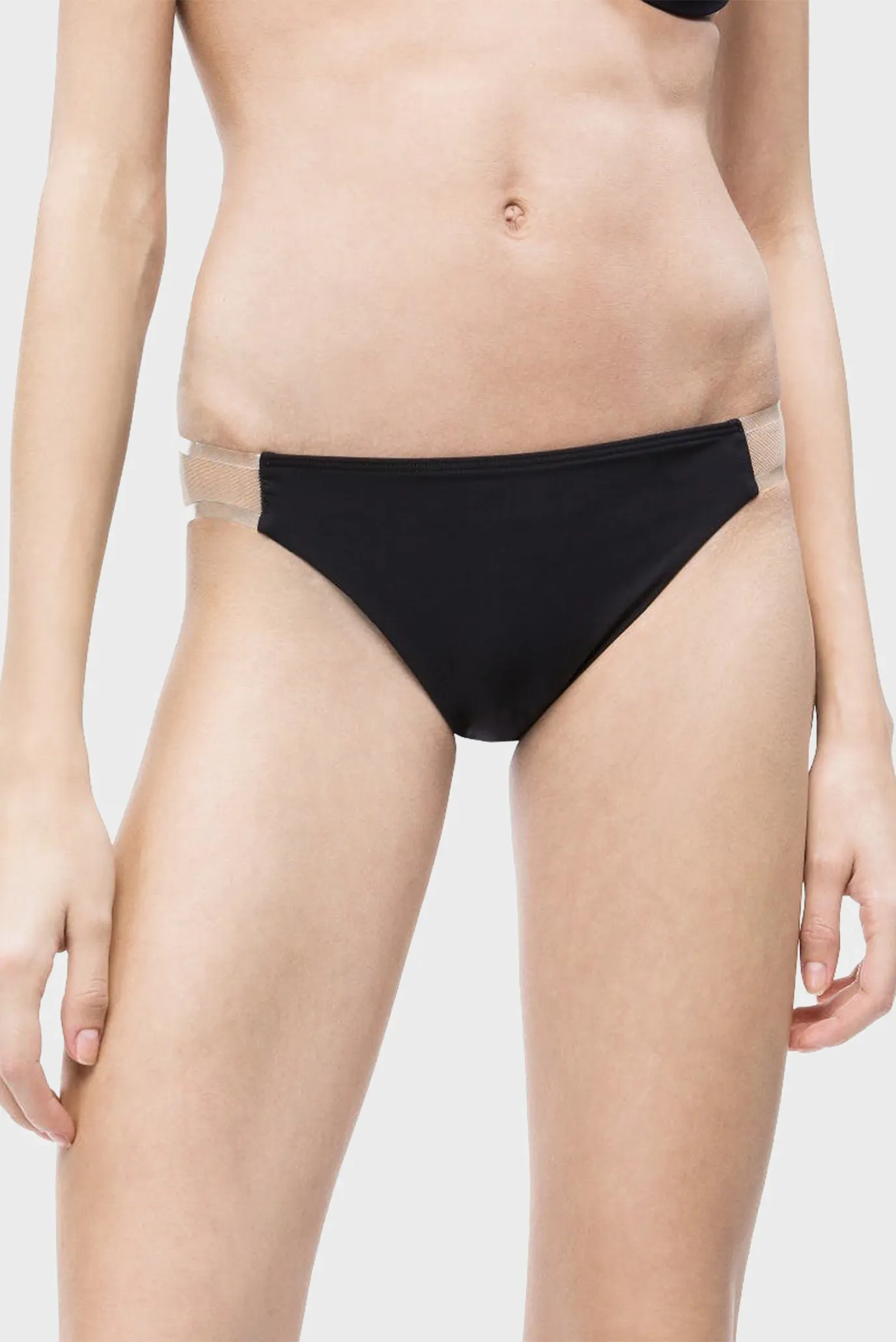 Женские черные трусики от купальника BIKINI 6