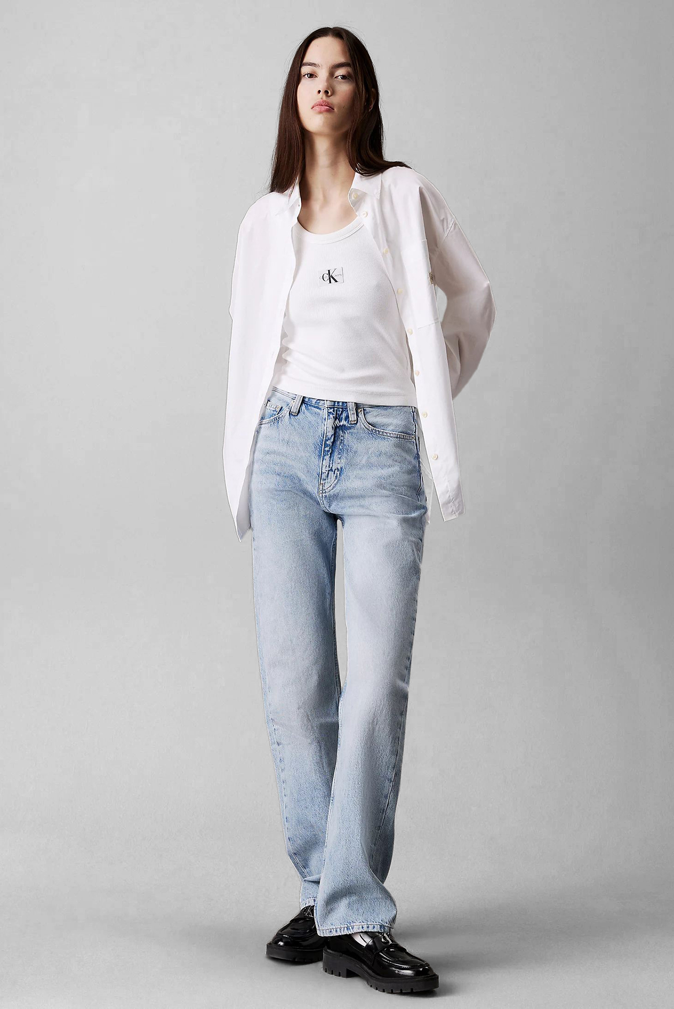 Джинсы HIGH RISE STRAIGHTCalvin Klein Jeans Джинсы HIGH RISE STRAIGHT 2