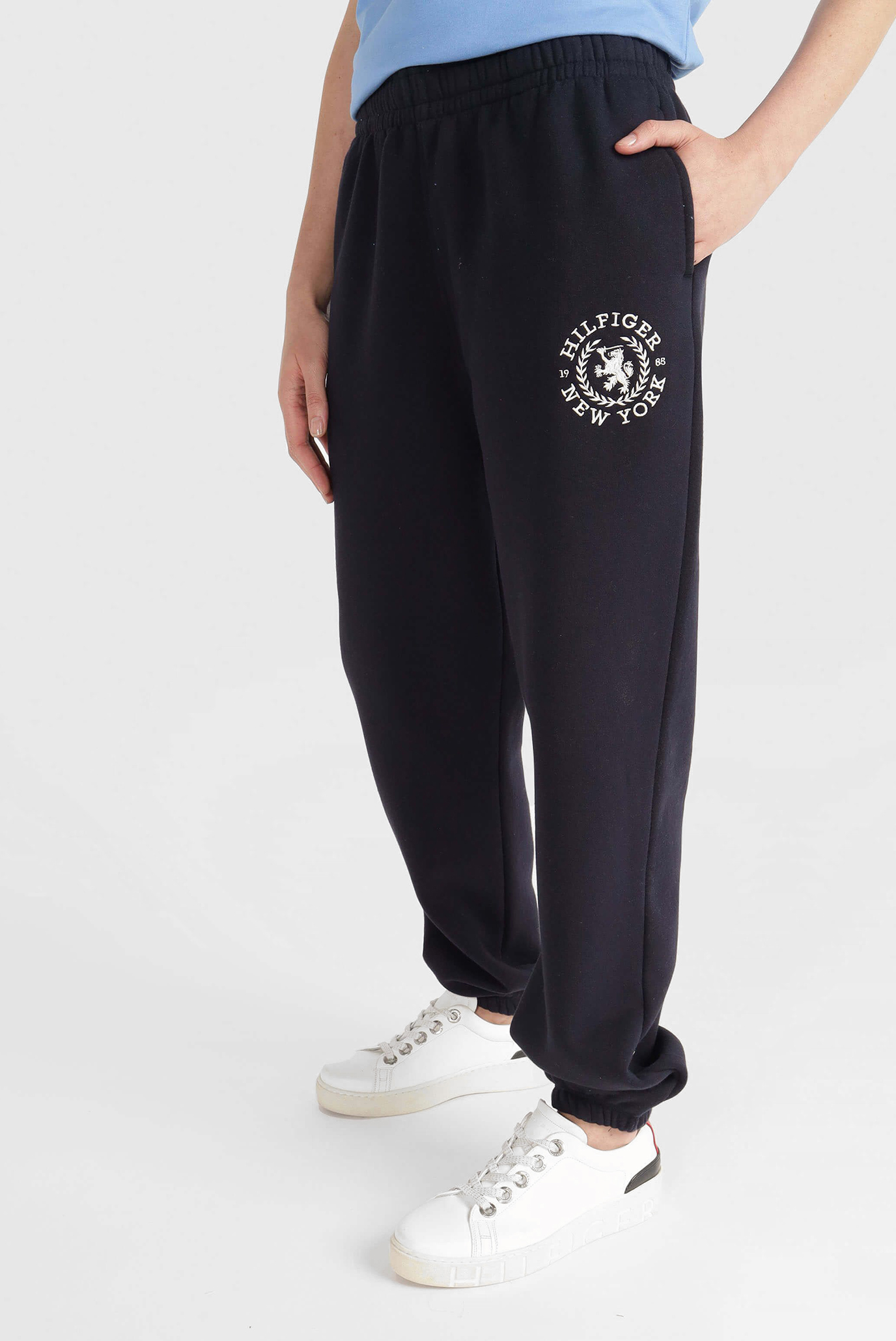 Женские темно-синие спортивные брюки CREST SWEAT PANT 4
