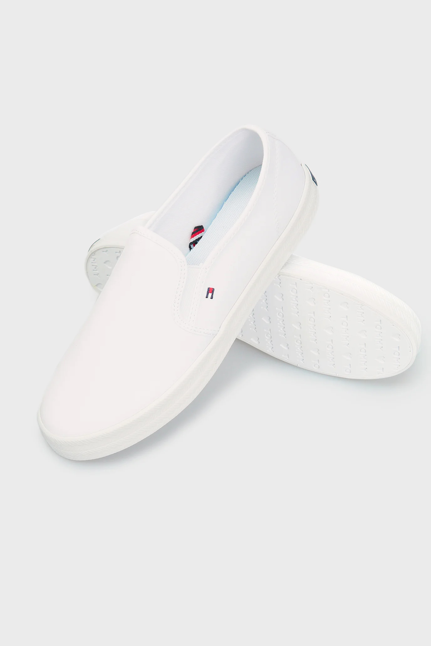 Женские белые слипоны ESSENTIAL NAUTICAL SLIP ON Tommy Hilfiger Женские белые слипоны ESSENTIAL NAUTICAL SLIP ON 7