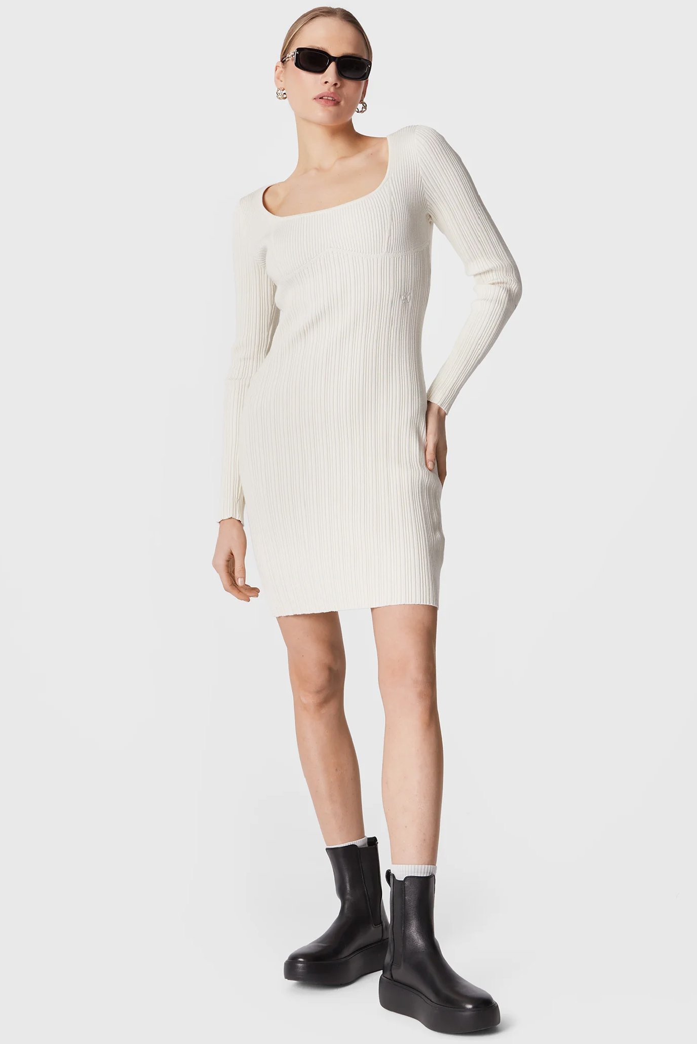 Платье BUSTIER SWEATER DRESSCalvin Klein Jeans Платье BUSTIER SWEATER DRESS 2