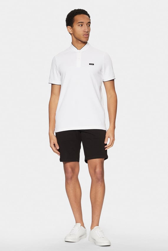 Поло STRETCH PIQUE STAND COLLAR POLO