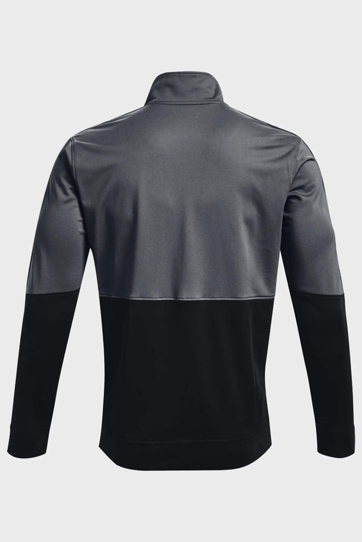 Мужская серая спортивная кофта UA PIQUE TRACK JACKET 6