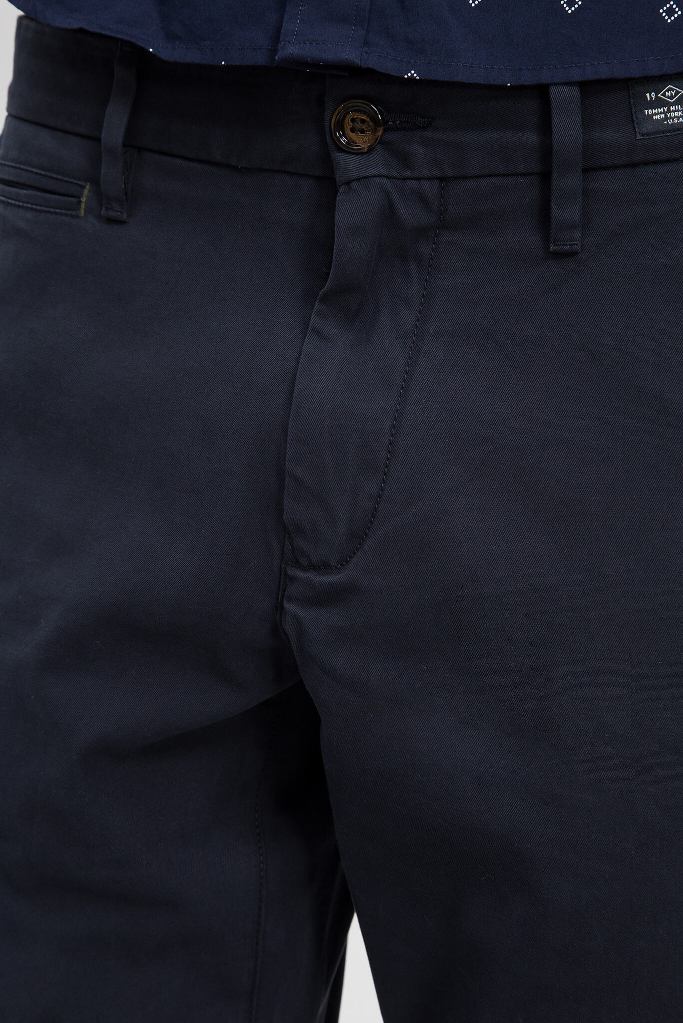 Мужские темно-синие чиносы MERCER CHINO 4